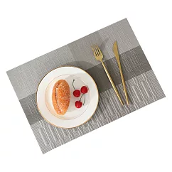 【EZlife】歐式防水耐磨隔熱餐桌墊(45*30 cm)2入組─A2