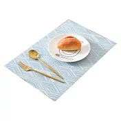 【EZlife】歐式防水耐磨隔熱餐桌墊(45*30 cm)2入組-C1