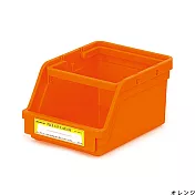 【HIGHTIDE】Penco 可疊開放式桌上整理收納盒 ‧橘色