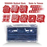 鈺祥 雙鋼印醫療口罩(50入盒裝) 台灣製造-丹寧藍