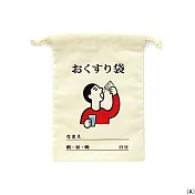 【HIGHTIDE】日本復古學生束口袋 小 ‧ 藥品