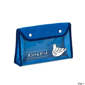 【HIGHTIDE】日本復古隨行收納袋 ‧ 藍色