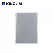 【KING JIM】TEFRENU Flap雙扣環式筆記本 B5  (9805TE-GR) 灰色