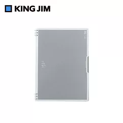【KING JIM】TEFRENU Flap雙扣環式筆記本 B5 (9805TE─GR) 灰色