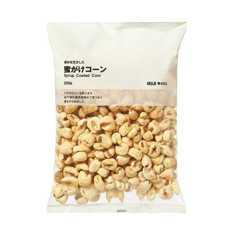 博客來 Muji無印良品 大袋糖蜜爆米花 0g 博客來 Muji無印良品 大袋糖蜜爆米花 0g