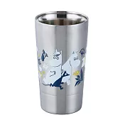 【日本YAMAKA】Moomin嚕嚕米系列不鏽鋼雙層馬克隨行杯350ml ‧ 嚕嚕米