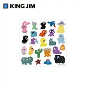 【KING JIM】pop up 立體貼紙 外星人 (POP007)