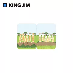 【KING JIM】可站立便利貼 動物款 L 狐濛 (3580─006)