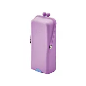 KUTSUWA Air Pita 萬用矽膠吸盤收納筆盒 粉紫色