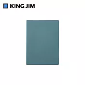 【KING JIM】EMILy 硬殼3口袋收納資料夾 A4 抹茶綠 (EY759-GN)