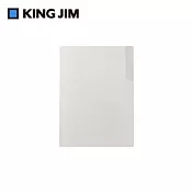 【KING JIM】EMILy 硬殼單頁資料夾 A4 霜白 (EY749-WH)