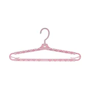 【E.dot】加長型伸縮衣架 粉色