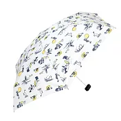 【Wpc.】迪士尼小熊維尼塗鴉抗UV迷你折傘(附傘套) ‧ 白