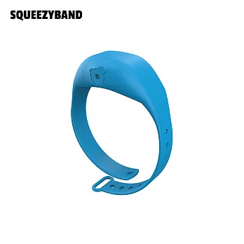 【SqueezyBand】蜘蛛人抗菌洗手環|腕帶式洗手液|外出乾洗手神器 成人款 藍色