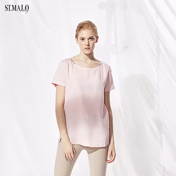 【ST.MALO】奧地利當代丰采100%天絲上衣-1864WT(二色)- 2XL 櫻花粉