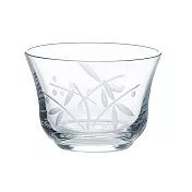 【TOYO SASAKI】日本浮繪透明冷茶玻璃杯185ml · 燕尾草