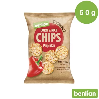【Benlian】匈牙利紅椒風味 玉米+米脆片(50g/包)