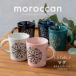 【Minoru陶器】摩洛哥風精美陶瓷馬克杯260ml ‧ 綠