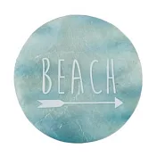 【TOMO】日本卡皮斯貝殼製海洋Beach圓型杯墊 ‧ 海洋