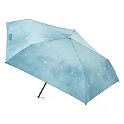 【estaa】日本抗UV超輕量90g晴雨兩用迷你折傘 ‧ 星空綠