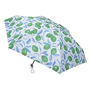 【estaa】日本抗UV遮光遮熱5段式輕量晴雨折傘 ‧ 檸檬綠