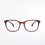 【ASLLY】經典款棕框濾藍光眼鏡