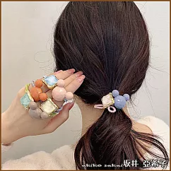 『坂井.亞希子』日系甜美寶石米奇造型髮圈 ─紫色