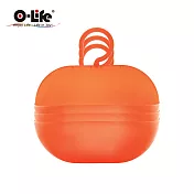 【O-Life】掛勾式小物收納 (衛浴收納 廚房收納 實用收納3件組) 橘色