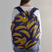 【日本nifty colors】多功能萬用可折疊背包防水罩/車籃罩 ‧ 香蕉