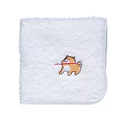【日本KOJI】可愛柴犬系列柔軟純棉方巾 · 淘氣