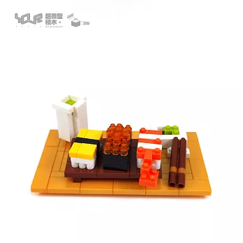 【YourBlock微型積木】砌。食玩- 日式壽司 極味之選