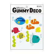 【Kameyama Candle House】Gummy Deco可愛裝飾果凍玻璃窗貼 ‧ 水族館