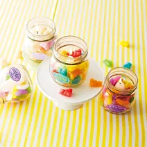 【Kameyama Candle House】可愛罐裝糖果造型香氛蠟燭 ‧ 小熊軟糖(檸檬香)