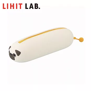 LIHIT LAB A-7781橫式筆袋 哈巴狗