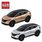 【日本正版授權】兩款一組 TOMICA NO.64 日產 ARIYA NISSAN 玩具車 初回特別式樣 多美小汽車