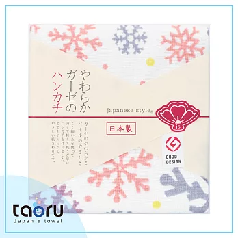 taoru【日本暢銷小手巾】和的風物詩_雪花