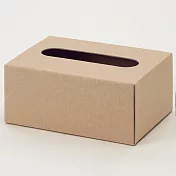 [MUJI無印良品]牛皮紙製組合式面紙盒/桌上用
