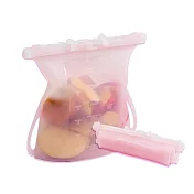 【仁舟淨塑】矽密袋2.0 | 蜜桃粉 1000ml(食物袋/保鮮袋/舒肥袋/分裝袋)