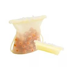 【仁舟淨塑】矽密袋2.0 | 檸檬黃 (食物袋/保鮮袋/舒肥袋/分裝袋)