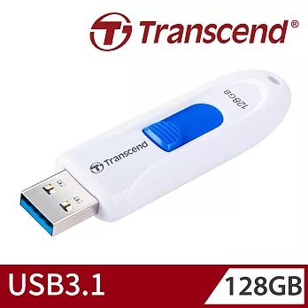 創見 Transcend  JetFlash JF790 128G USB3.1 隨身碟 白色