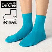 蒂巴蕾 Socks 直角襪 水藍