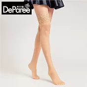 蒂巴蕾 蕾絲大腿襪 膚
