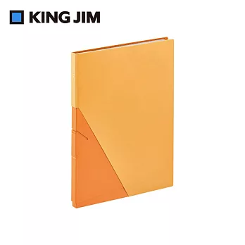 【KING JIM】JILITZ 站立型資料夾 20頁 鵝黃 (8832-YL)