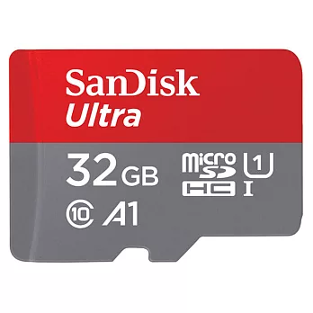 【SanDisk】Ultra microSD UHS-I A1 32GB 記憶卡 (公司貨)(每秒讀120MB)