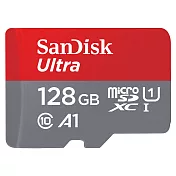 【SanDisk】Ultra microSD UHS-I A1 128GB 記憶卡 (公司貨)(每秒讀120MB)