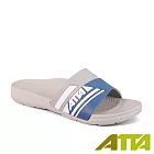 ATTA流線均壓室外拖鞋 JP25 灰藍