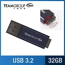 TEAM 十銓 C211 32GB 紳士碟 USB 3.2 隨身碟 (終身保固)