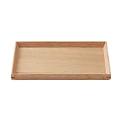 [MUJI無印良品]木製方形托盤/ 27×19