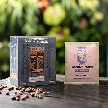 【TRIBO COFFEE】衣索比亞 • 古吉 安娜索拉 厭氧發酵蜜處理-濾掛式咖啡 (5入)(淺焙)