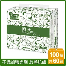 【免運直出】優活抽取式衛生紙100抽60包/箱